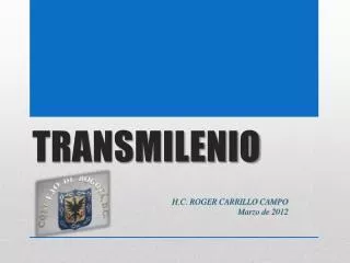 TRANSMILENIO