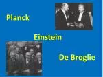 Planck - slide 1