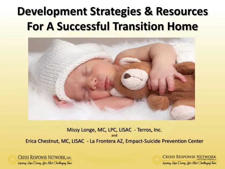 development strategies resources for a successful transition home