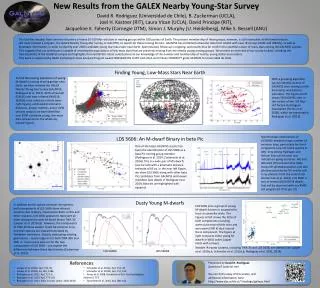 New Results from the GALEX Nearby Young-Star Survey