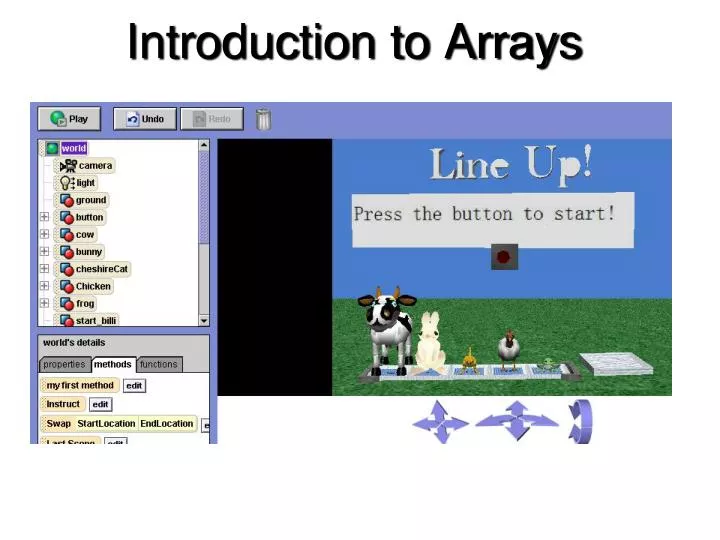 introduction to arrays