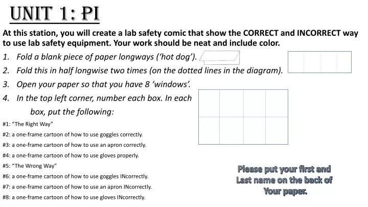 unit 1 pi