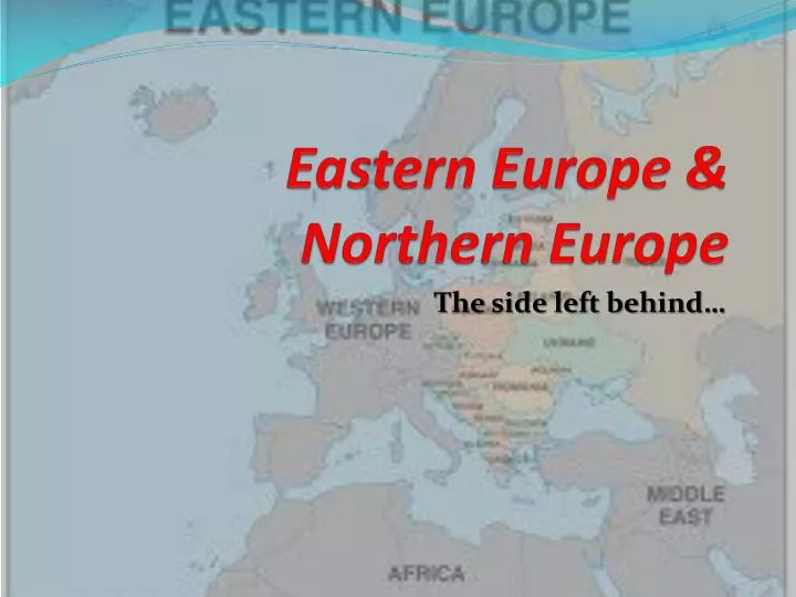 eastern europe northern europe