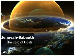 Jehovah- Sabaoth