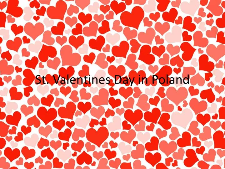 st valentines day in poland