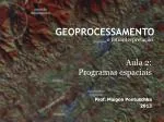 GEOPROCESSAMENTO - slide 1