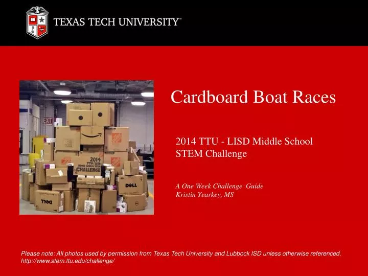 cardboard boat races