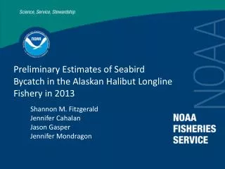 Preliminary Estimates of Seabird Bycatch in the Alaskan Halibut Longline Fishery in 2013
