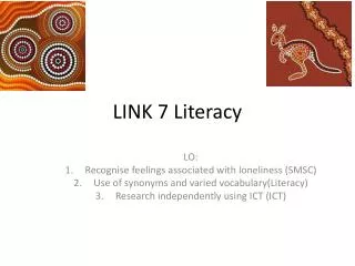 LINK 7 Literacy