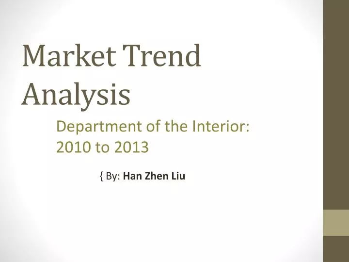 market trend analysis