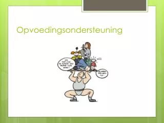 opvoedingsondersteuning
