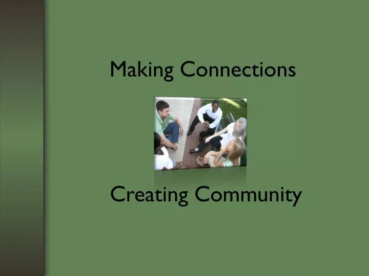 making connections