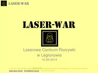 L ASER-WAR