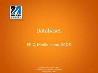 databases