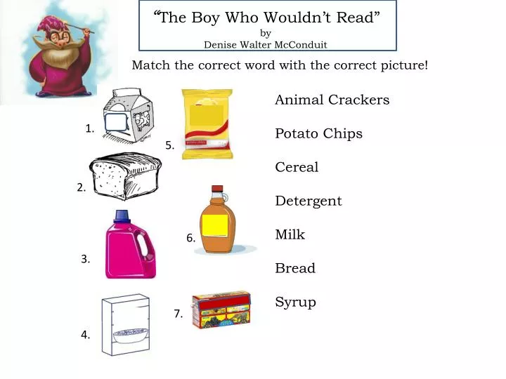 the boy who wouldn t read by denise walter mcconduit