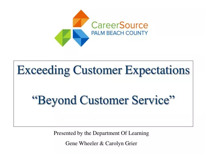 exceeding customer expectations beyond customer service