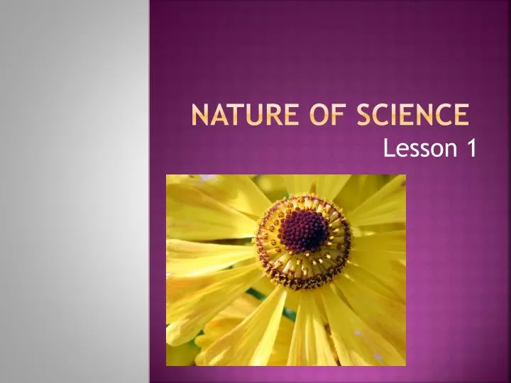 nature of science