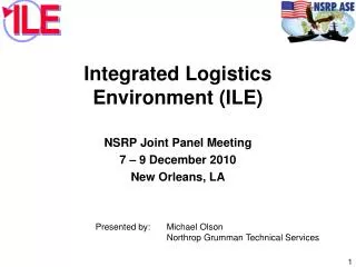 Integrated Logistics Environment (ILE)