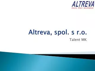 altreva spol s r o