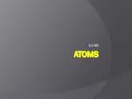 Atoms - slide 1