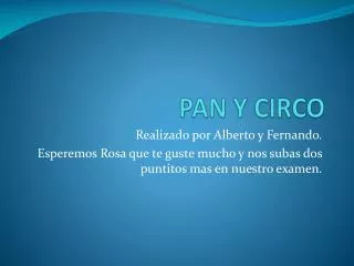 pan y circo
