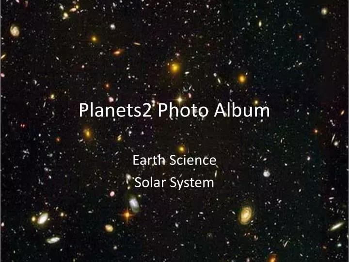 planets2 photo album