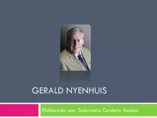 gerald nyenhuis
