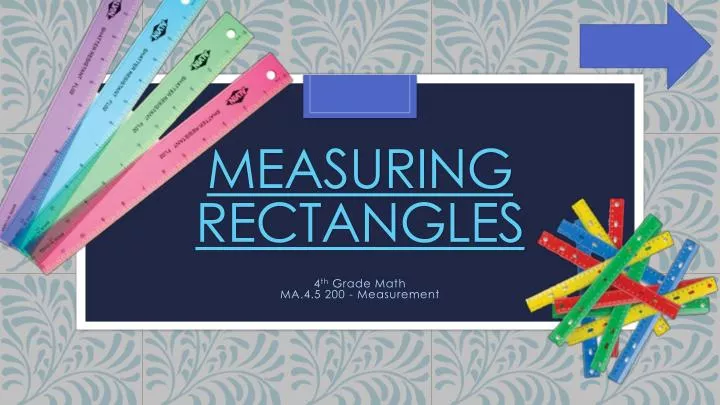 measuring rectangles