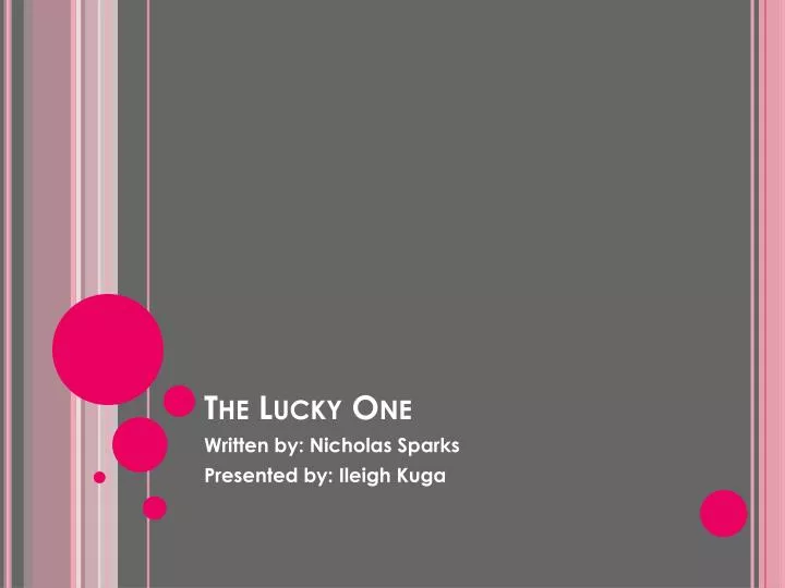 the lucky one