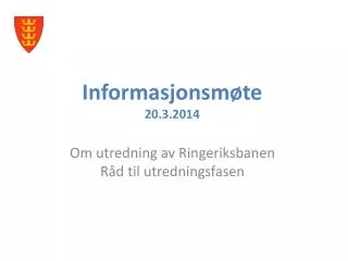 informasjonsm te 20 3 2014