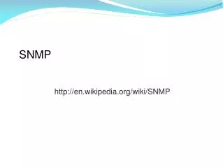 http://en.wikipedia.org/wiki/SNMP
