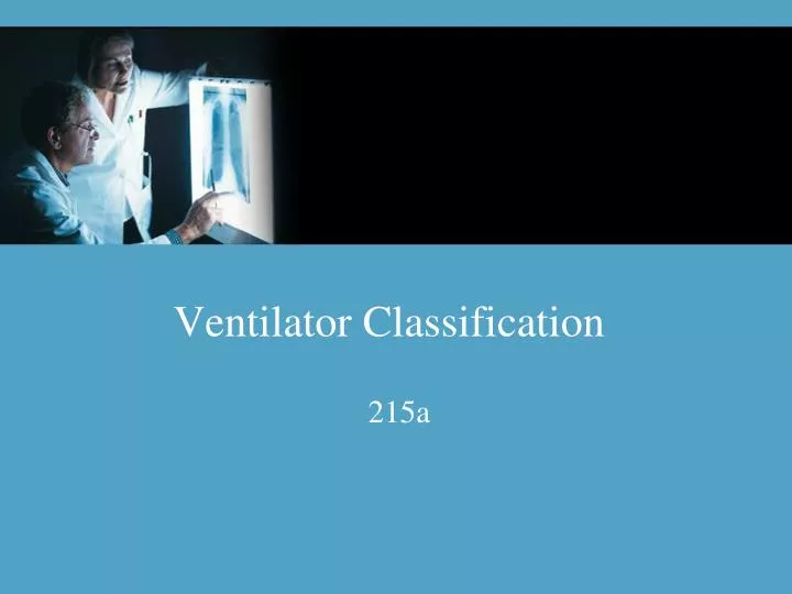 ventilator classification