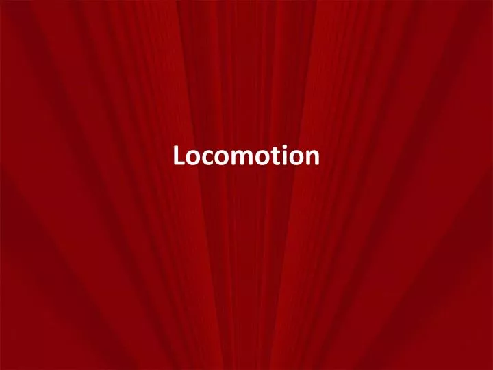 locomotion