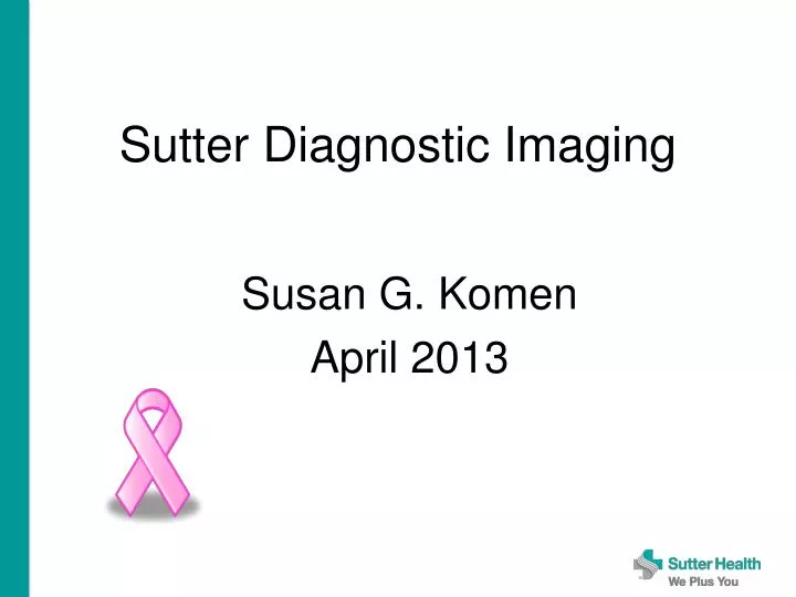 sutter diagnostic imaging