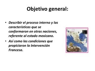 objetivo general