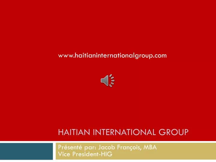 haitian international group