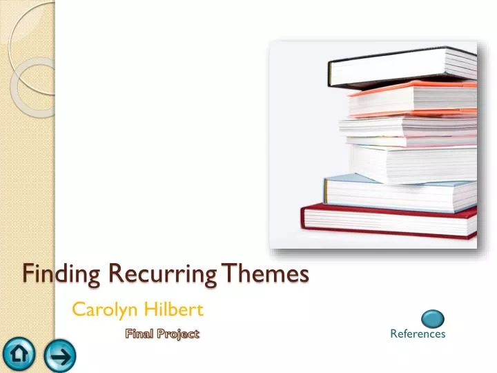 finding recurring themes