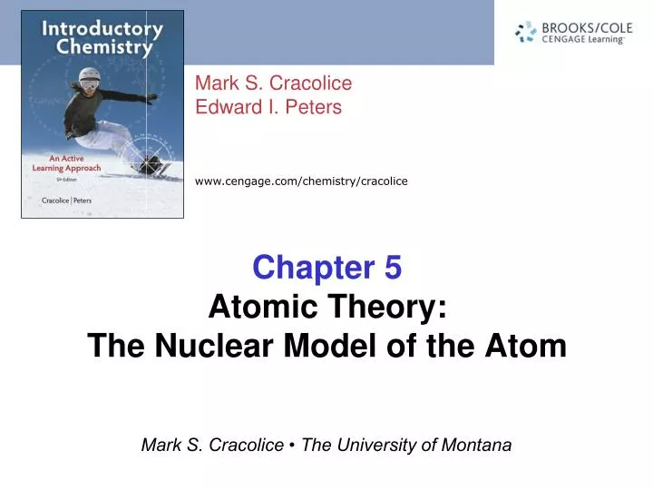 chapter 5 atomic theory the nuclear model of the atom