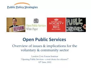 Open Public Services