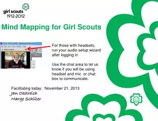 Mind Mapping for Girl Scouts