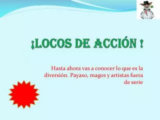 locos de acci n