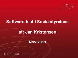 software test i socialstyrelsen af jan kristensen nov 2013