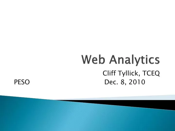 web analytics