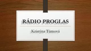 r dio proglas