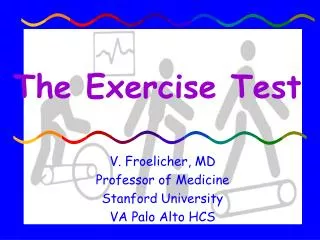 The Exercise Test
