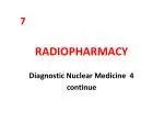 RADIOPHARMACY - slide 1