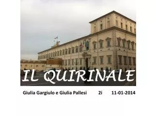 il quirinale