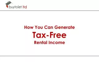 How You Can Generate Tax-Free Rental Income