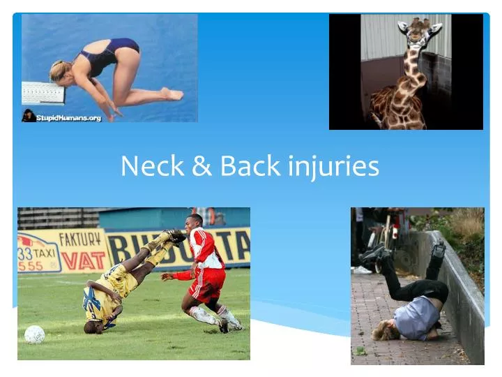 neck back injuries