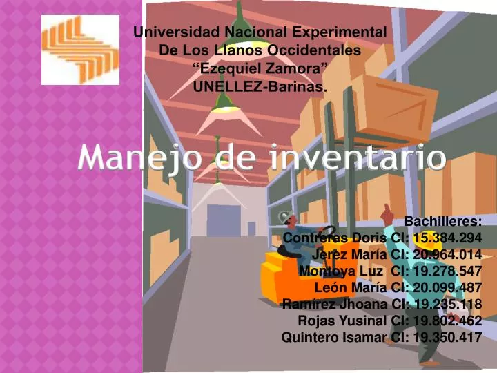 universidad nacional experimental de los llanos occidentales ezequiel zamora unellez barinas